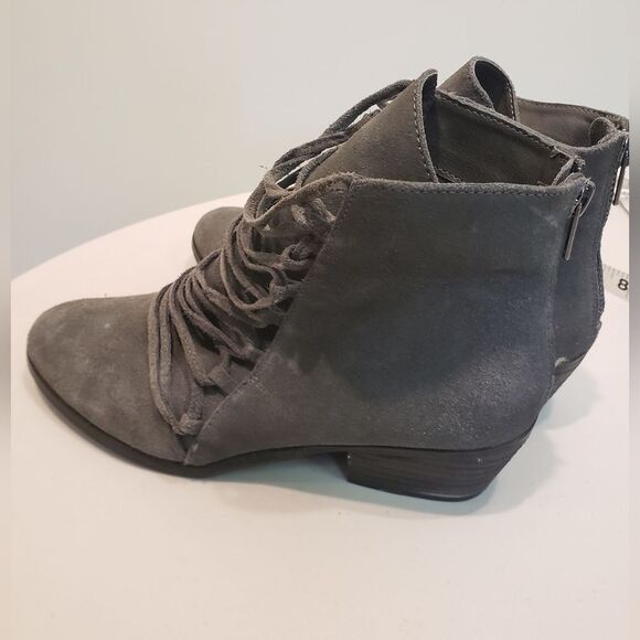Yellow Box Leather Booties Size 8 - Picture 1 of 8